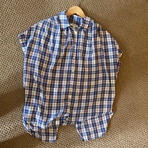 Button up with slit back